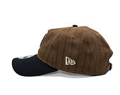 Kšiltovka New Era × Three Looms - Chestnut Pinstripe 9TWENTY A-Frame - Detroit Tigers