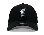 Kšiltovka New Era - Liverpool FC - 9FORTY Core Cap - Black / White