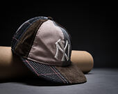 Kšiltovka New Era - MLB IMAGE DROP Patchwork 9FIFTY Retro Crown - NY Yankees - Brown