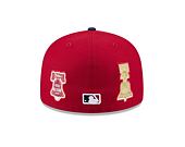 Kšiltovka New Era - MLB All Star Game 2026 59FIFTY - Philadelphia Phillies - Team Color - Scarlet