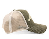 Kšiltovka Ed Hardy - Embroidery Applique Cord 5 Panel Trucker Cap - Sage