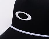 Kšiltovka Oakley - Oakley Ellipse Rope Hat - Black/White