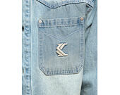 Džínová Košile Karl Kani - Og K Western Denim Overshirt - Blue