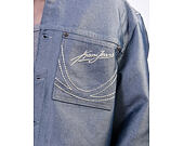 Džínová Bunda Karl Kani - Kani Jeans Cropped Silver Denim Jacket