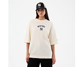Triko New Era - MLB Waffle Box Tee - NY Yankees - Off White