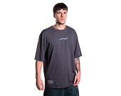 Triko Ed Hardy - Mens Don Wolf Eagle Panther Relaxed T-Shirt - Charcoal