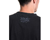 Triko Ed Hardy - Mens New York City Diamante Tshirt - Black
