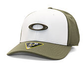 Kšiltovka Oakley - Tincan Cap - Deep Olive/White