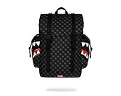 Batoh Sprayground Sharks In Paris Wtf Bubbly Black Check Monte Carlo