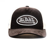 Kšiltovka Von Dutch - Baseball - Corduroy Patch Premium - Brown