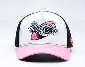 Dámská Kšiltovka Von Dutch - Baseball - Embroidery - White / Pink
