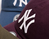 Kšiltovka '47 Brand - MLB Clean Up - NY Yankees - Plum