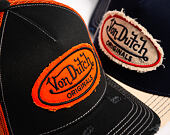 Kšiltovka Von Dutch - Baseball - Vintage Distressed - Orange / Navy