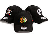 Kšiltovka New Era - NHL 9FORTY - Chicago Blackhawks - Black