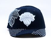 Kšiltovka Mitchell & Ness - NBA Run Stitch Pro Snapback - New York Knicks - Blue