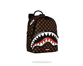Batoh Sprayground - Sharks In Paris Wtf Bubble Brown Check Savage Backpack