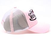 Dámská Kšiltovka Von Dutch - Trucker - Love Patch - Light Pink