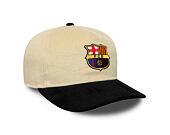 Kšiltovka New Era - Cord 19TWENTY - Barcelona FC - Ivory / Black