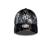 Dámská Kšiltovka New Era - MLB Snake Print 9FORTY - NY Yankees - Black / Blush Pink