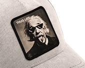 Kšiltovka Capslab - Einstein Thug Life Trucker - Grey Corduroy / Black