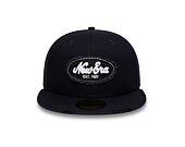 Kšiltovka New Era - Branded Gem Patch Distress 59FIFTY - Black