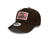 Kšiltovka New Era - Branded Moto Patch Pu 9FORTY A-Frame - Chestnut Brown