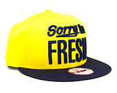 Kšiltovka New Era Sorry Iam Fresh Yellow/Navy Snapback