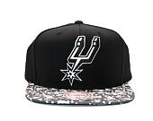 Kšiltovka Mitchell & Ness Digi Camo San Antonio Spurs Black Snapback