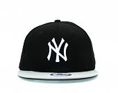 Dětská Kšiltovka New Era Cotton Block New York Yankees Black/Grey/White Snapback Youth