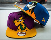 Kšiltovka New Era Disney Over Logo Goofy Official Colors Snapback