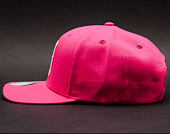 Kšiltovka UPFRONT United Baseball Dark Pink Snapback