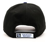 Kšiltovka New Era The League Colorado Rockies Black 9FORTY Strapback