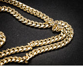 Pozlacený Řetízek King Ice Miami Cuban Curb 14K