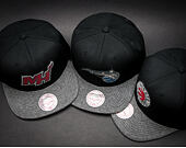 Kšiltovka Mitchell & Ness Fuzz 2 Tone Orlando Magic Black/Grey Heather Snapback