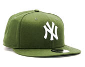 Kšiltovka New Era MLB League Essential New York Yankees Dark Green 9FIFTY Snapback