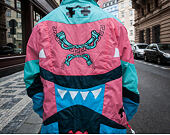 Větrovka Pink Dolphin OG Waves Breaker Boosace Blue