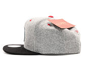 Kšiltovka Mitchell & Ness Greyton Houston Rockets Grey/Black Snapback