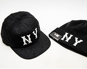 Kšiltovka New Era Cooperstown Cord New York Highlanders Black 9FIFTY Snapback