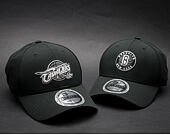 Kšiltovka New Era Reflective PCK Brooklyn Nets Black 9FORTY Strapback