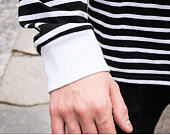 Triko s Dlouhým Rukávem HUF Thrasher Stripe Black