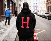 Mikina S Kapucí HUF Thrasher Tour De Stoops Black