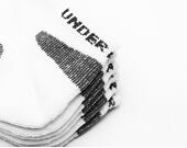 Ponožky Under Armour HeatGear 3 pack No Show White/Black
