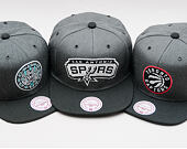 Kšiltovka Mitchell & Ness G3 Logo San Antonio Spurs Grey/Black Snapback