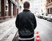 Mikina Kappa Banda Anniston Black/White