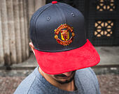 Kšiltovka New Era Suede Visor Manchester United Grey 9FIFTY Snapback