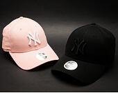 Dámská Kšiltovka New Era League Essential New York Yankees 9FORTY Black/Black Strapback