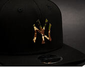 Kšiltovka New Era Camo Metal Logo New York Yankees 9FIFTY Black Snapback