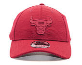 Kšiltovka New Era Rubber Logo Mesh Chicago Bulls 9FORTY Carmine Strapback