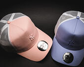 Dámská Kšiltovka New Era Pastel New York Yankees 9FORTY TRUCKER Purple Snapback