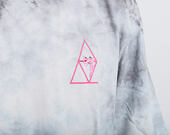 Triko HUF Pink Panther Triple Triangle Grey Crystal Wash